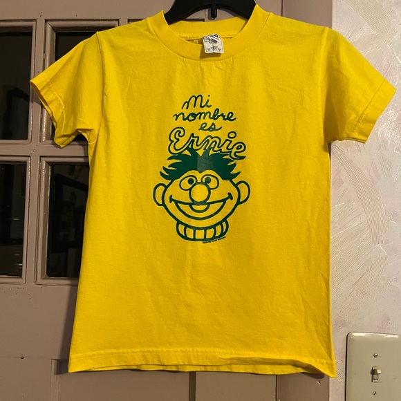 Mi nombre es Ernie yellow T-shirt - Picture 1 of 4